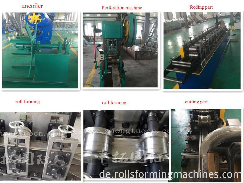 Fensterladen-Tür-Rolle, die Maschine bildet Shutter Door Roll Forming Machine